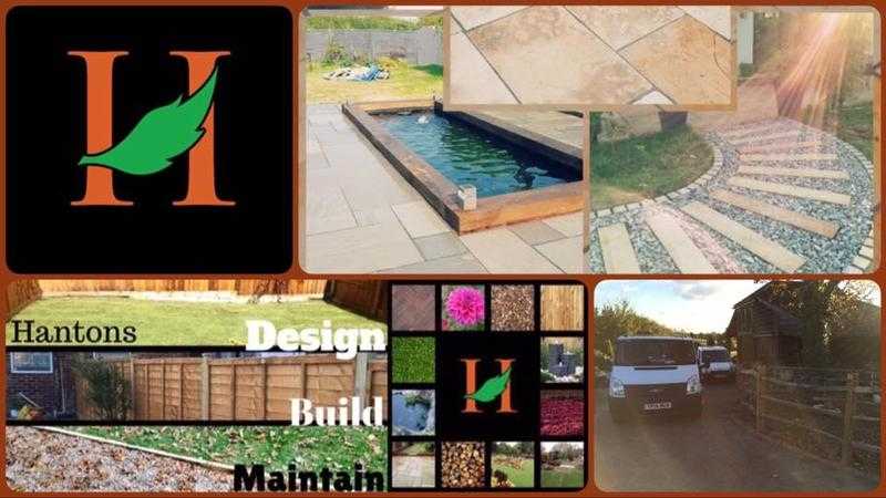 Hantons Landscapes - Fencing, Paving, Lawns, Maintenance, Decking, Ponds. Design, Build amp Maintain