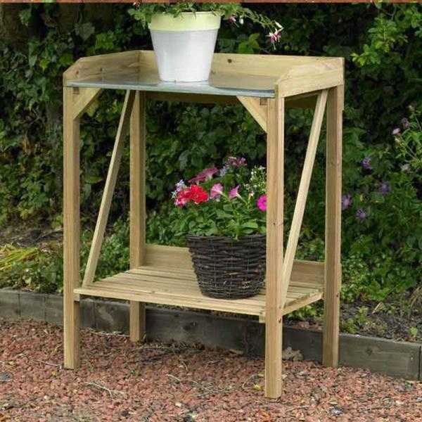 Hardwearing Wooden Potting Table (NEW  FREE Local Delivery)