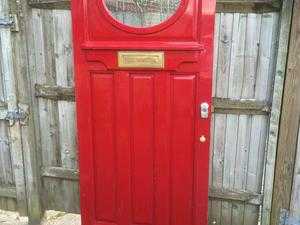 Hardwood Front Door