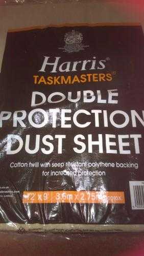 Harris dustsheet