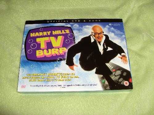 Harry Hill039s Official TV Burp DVD and BOOK boxed in mint condition unopened.