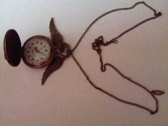 Harry Potter owl pocket watch