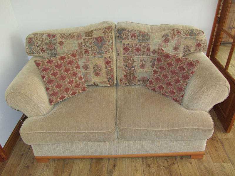 Harveys 3 and 2 Seater Fabric Sofa, Reversible Cushions