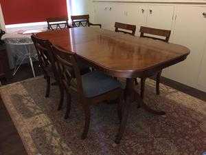 Harveys oak wood table  4 chairs and sideboard