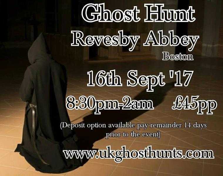 HAUNTED ABBEY GHOST HUNT PLACES