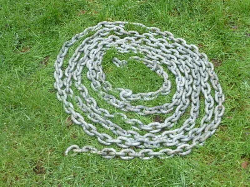 Heavy Duty Galvanised Chain.