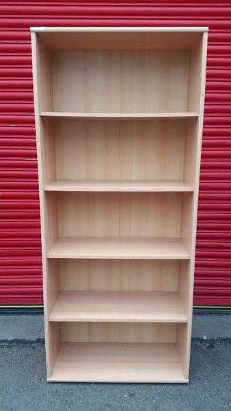 HEAVY DUTY OFFICE BOOKCASES  OPEN OFFICE STORAGE CUPBOARD