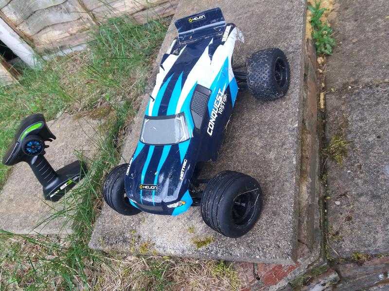 Helion conquest 10st xlr rc brushless buggy and ftx colt buggy