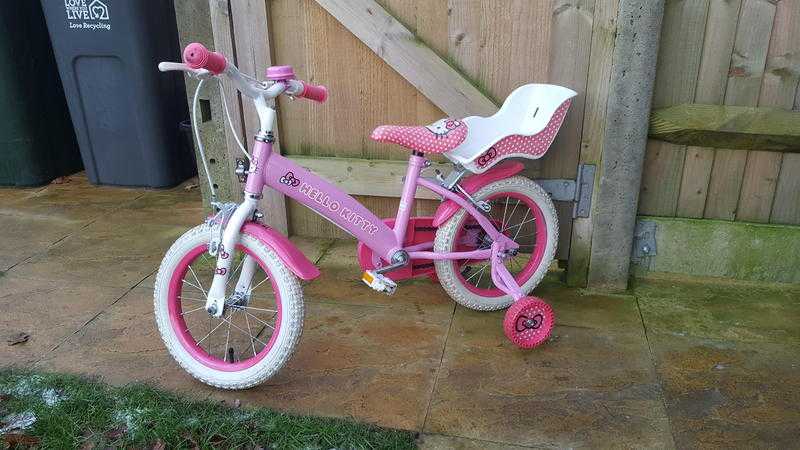 Hello kitty 14 inch bike