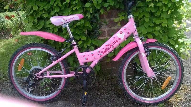 Hello Kitty girls bike