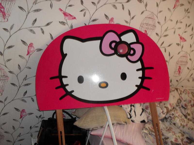 Hello Kitty Headboard with light