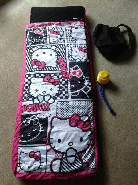 Hello Kitty inflatable ready bed