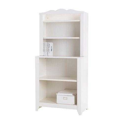 HENSVIK Cabinet with shelf unit, white