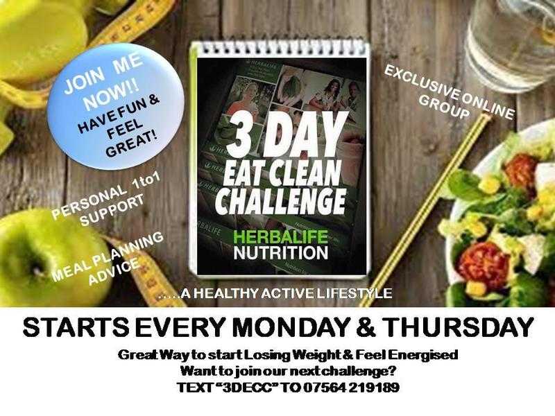 HERBALIFE  3 Day Eat Clean Challenge