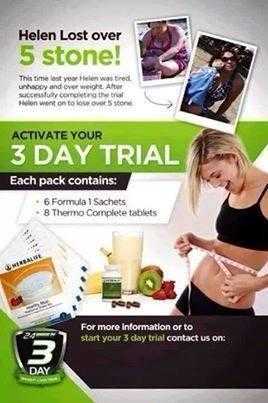 Herbalife 3 Day trials 6 Day Healthy breakfast