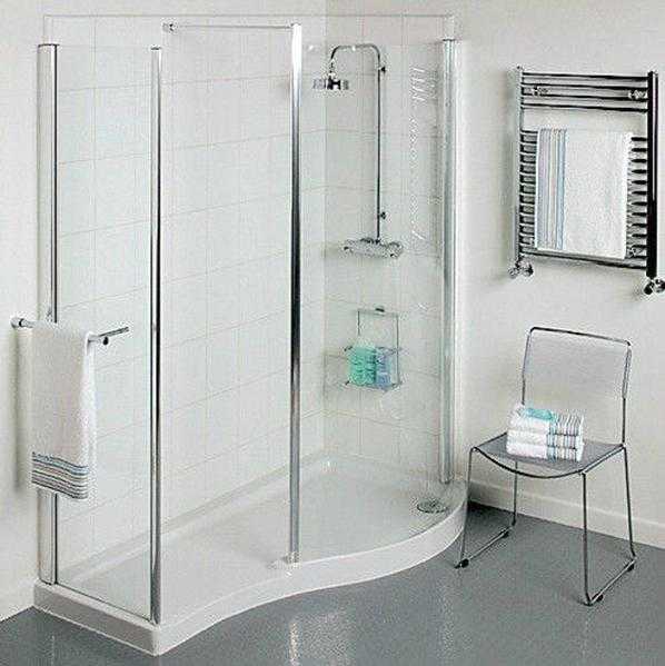 Heritage Low Level Right Hand Walk In Shower Tray - 1400 x 700mm -Brand New