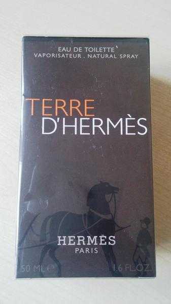 Hermes Terre D039Hermes Eau De Toilette 50ml - Unopened