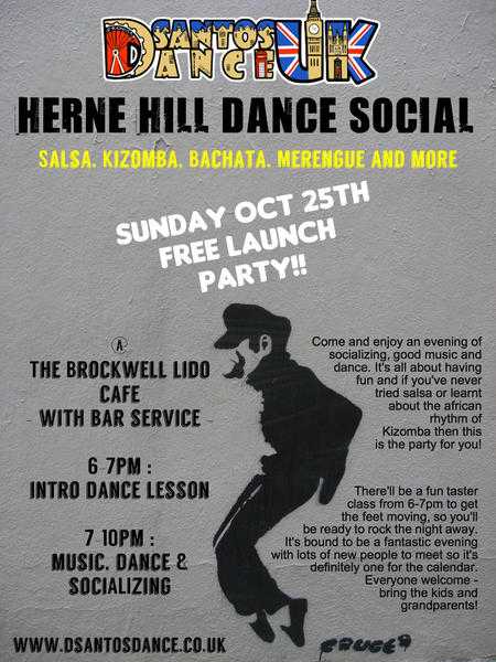 Herne Hill Dance Social - Salsa amp Kizomba Party