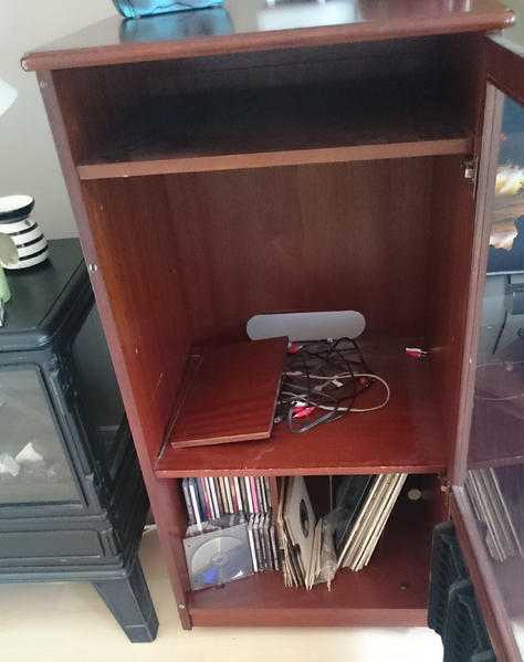 hi fi display cabinet