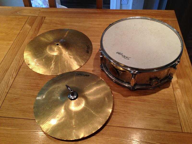 Hi-Hat and Crash Cymbals