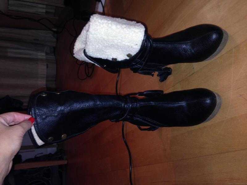 High heel boots size 38 UK size 5