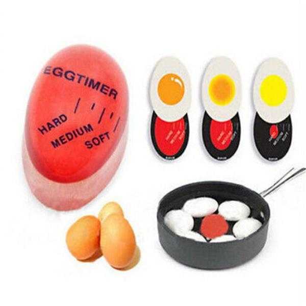 High Quality 1pcs Egg Perfect Color Changing Timer Yummy Soft Hard Boiled Eggs Cooking Kitchen