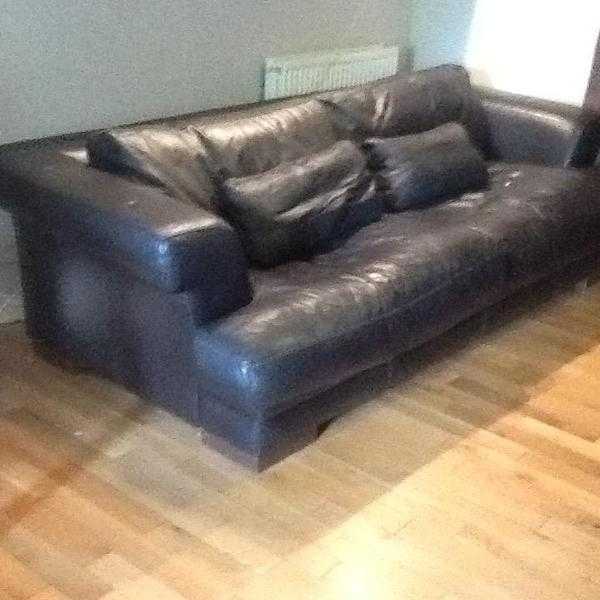 High quality Italian leather suite