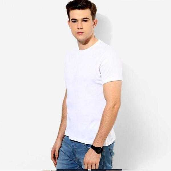 High Quality of Fashionable Plain White T-shirts at Low Price