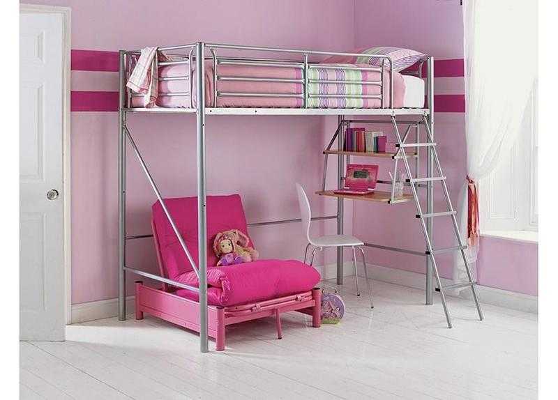 High sleeper - Loft Bed with Futon