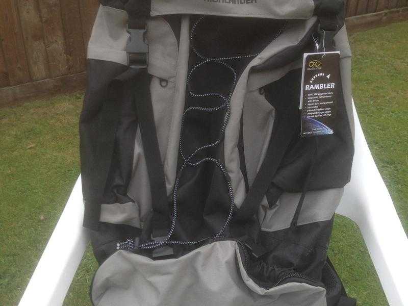 Highlander Rambler 88 backpackrucksack ideal for hikingtravellingwalking