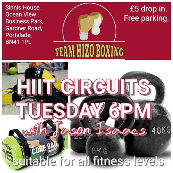 HIIT CIRCUITS  .GROUP FITNESS CLASSES