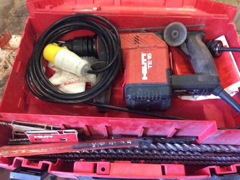 Hilti 110 v hammer drill