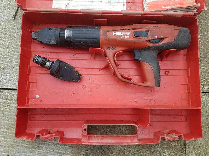 Hilti dx460 nail gun