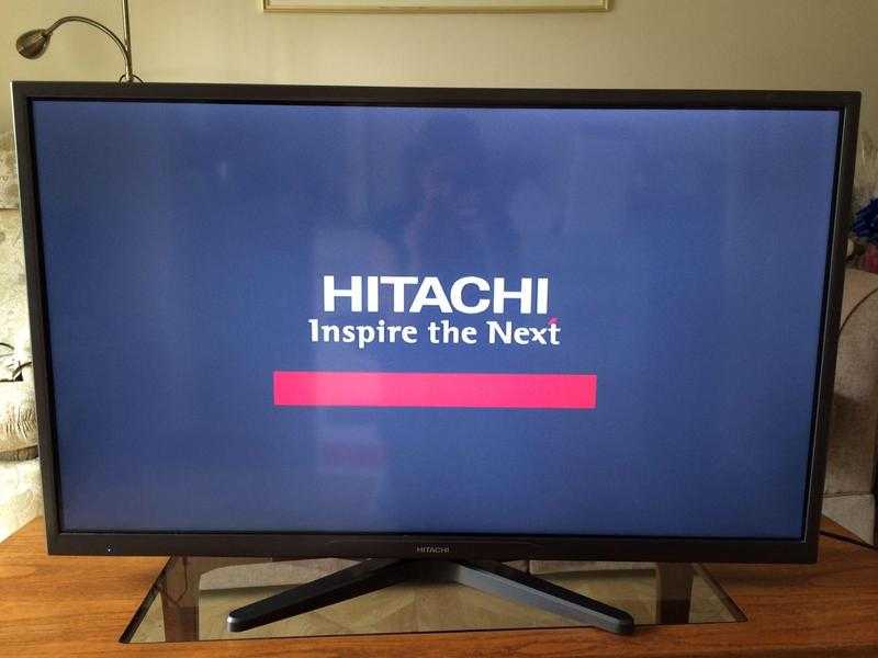 Hitachi 40quot Colour Television with aerial