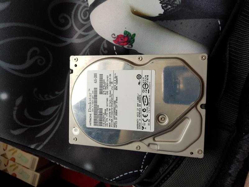 hitachi 500gb hard drive in gwo 10