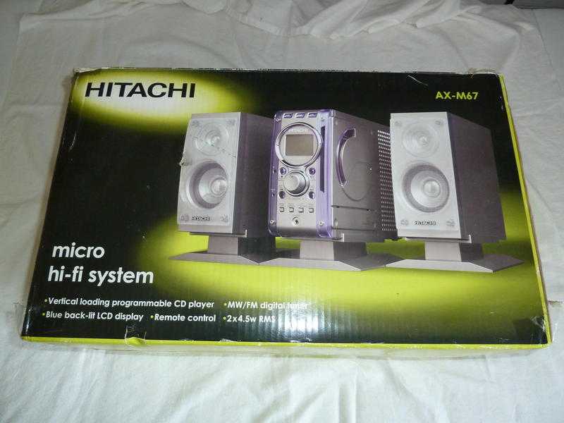 Hitachi AX-M97 Micro Hi-Fi system