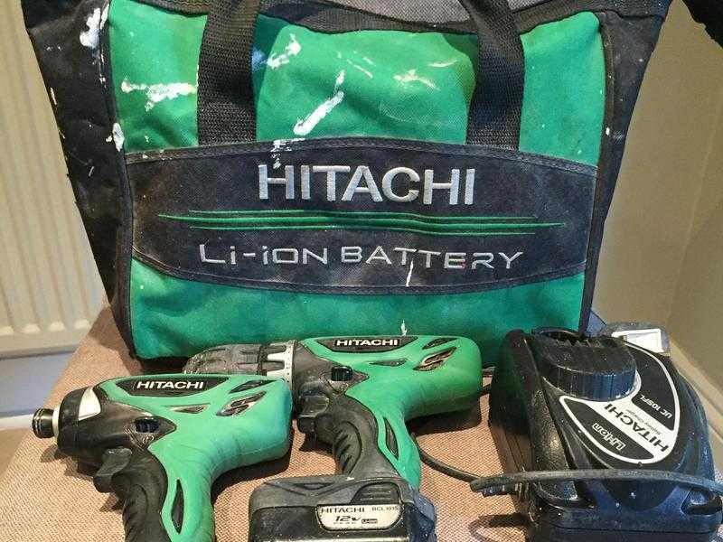 Hitachi Combi Drill and Impact Driver