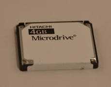 Hitachi Microdrive 4GB