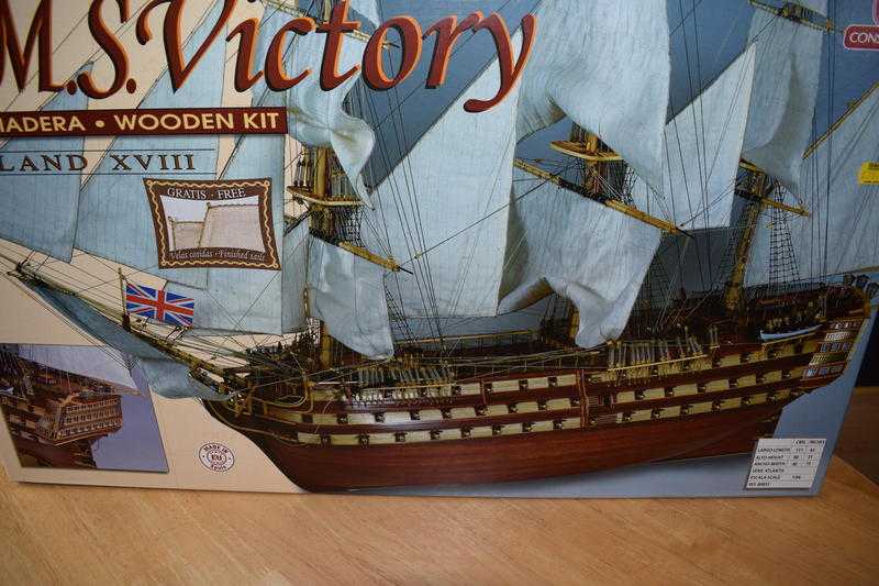 HMS VICTORY WOODEN MODEL KIT (OFFERS INVITED)