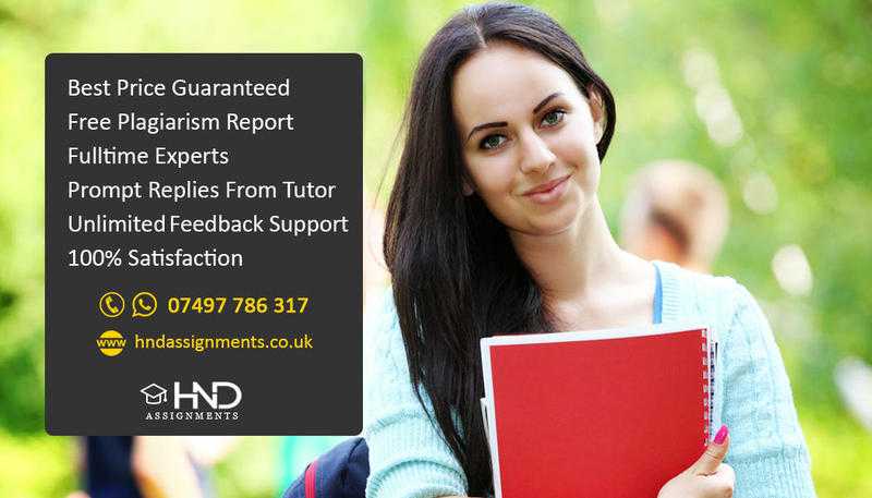 HND Business Assignment Help CourseworkReportDissertation Coventry