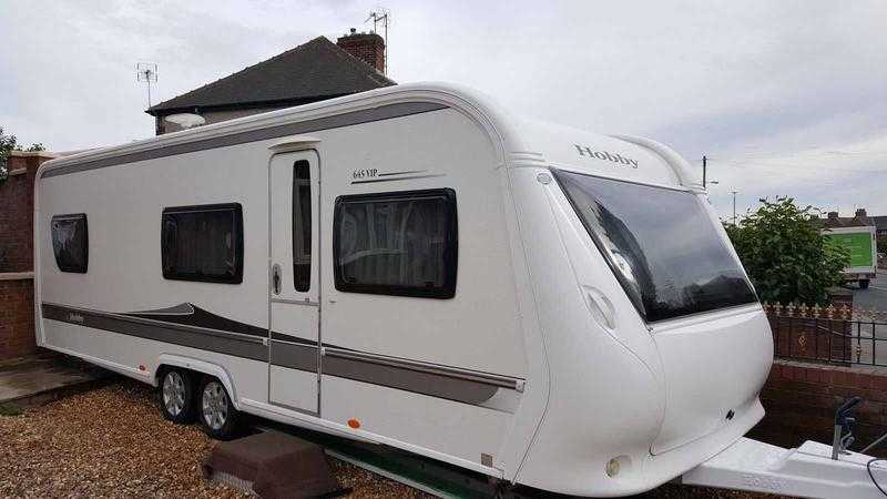 Hobby VIP 645 Best Condition Caravan 5 Berth