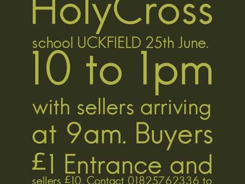 Holy Cross CEP School Car Boot Sale