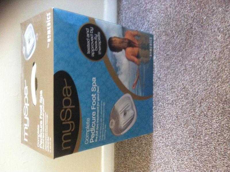 Homedics MySpa Pedicure Foot Spa