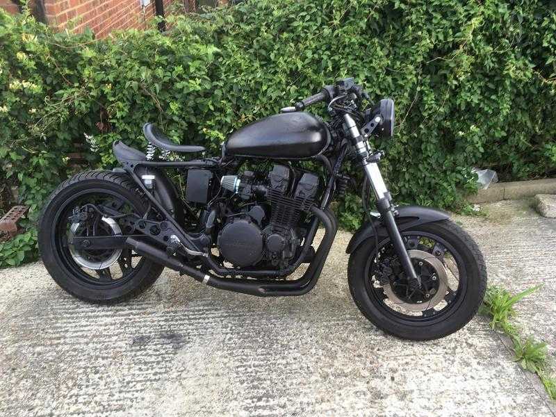 Honda CBX750f 1985. Rat bike. Custom Bobber. Project Work In Progress. Motorbike. Motorcycle. Mo Non Runner