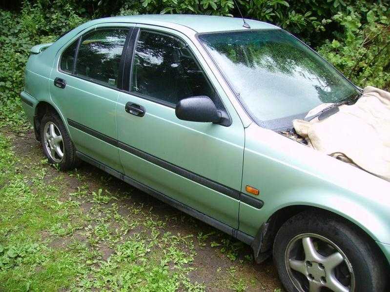 HONDA CIVIC 1.5I S, GREEN, 1999 BREAKING