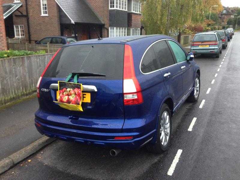 Honda CR-V 2.0 i VTEC EX (61 reg) auto petrol Pearl Blue 79300 miles