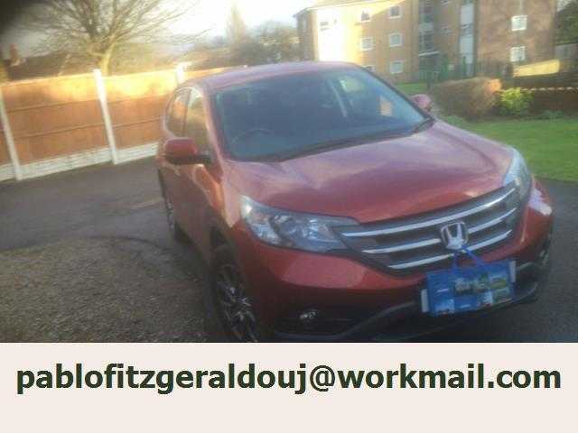 HONDA CRV 2.2 DIESEL PASSION RED 2012 MODEL 62 REG