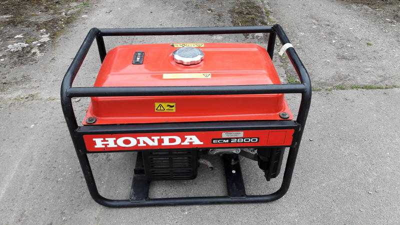 Honda ECM 2800 Generator for sale