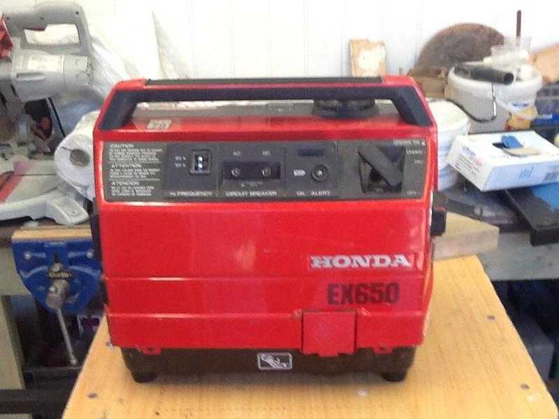 Honda EX650 Generator