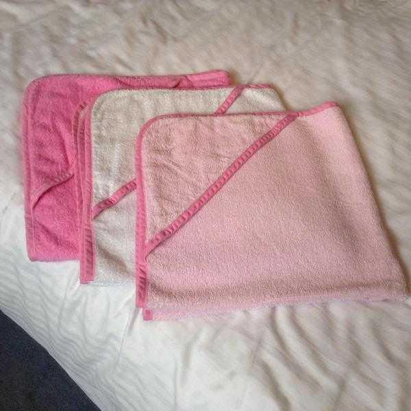 Hooded baby towels